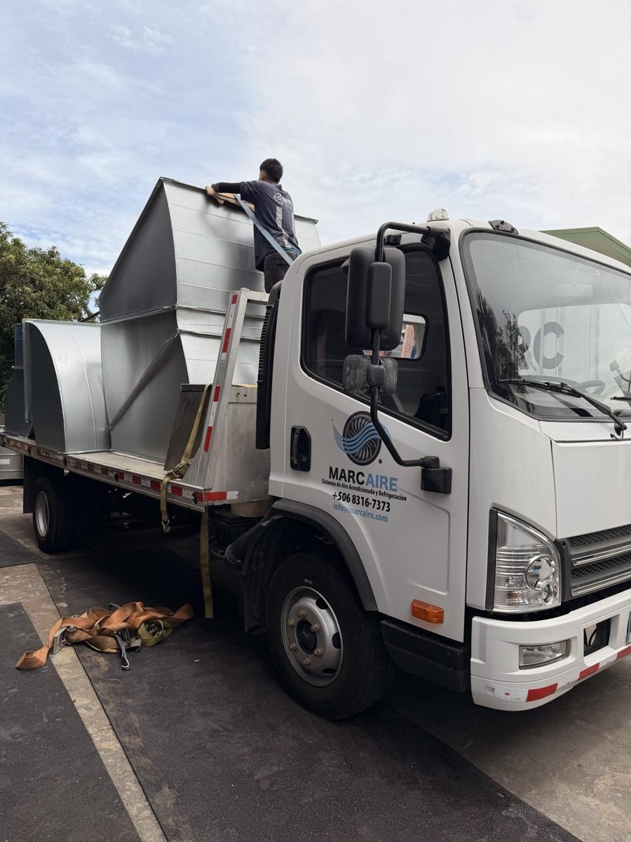 Traslado de equipo a obra