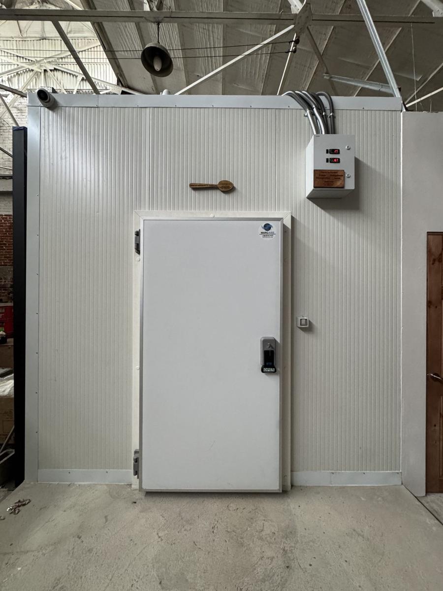 Cuarto frío comercial instalado